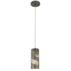 Flow Metallic Cylinder Mini Pendant Light