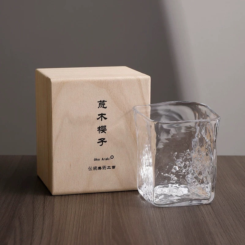 Oke Araki Crystal Whiskey Glass
