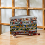 Mino Ware Usuyama Half-Moon Divided Plate