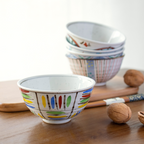 Arita Ware Hand-Painted Floral Rice Bowl – Housewarming Gift