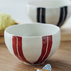 Mino Ware Vintage Underglaze Tokusa Couple Bowl Set – Wooden Box Edition