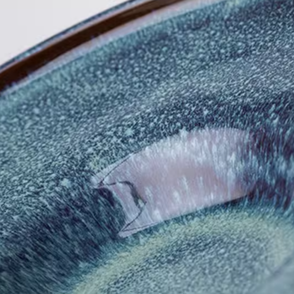 ALANIZ HD Series Handcrafted Peacock Straw Hat Plate