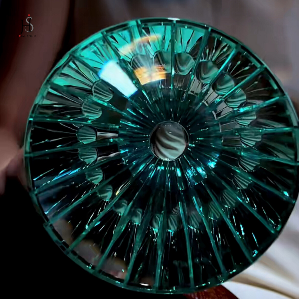 Edo Kiriko Hand-Carved Beam Glass