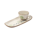 Kasama Ware Hand-Painted Countryside Teapot Set – Multi-Use for Tea & Coffee