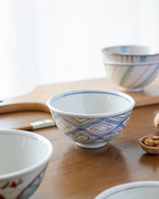 Arita Ware Hand-Painted Floral Rice Bowl – Housewarming Gift