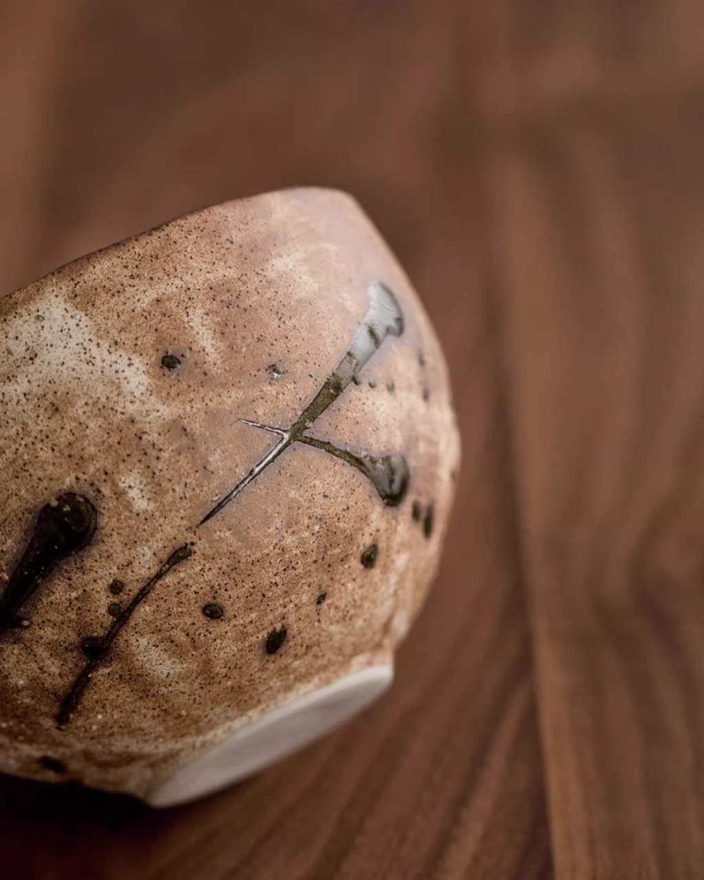 Mino Ware Vintage Wabi-Sabi Rice Bowl Gift Set