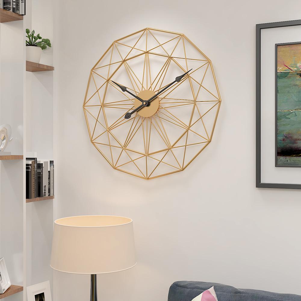 Polygonal Wall Art Clock