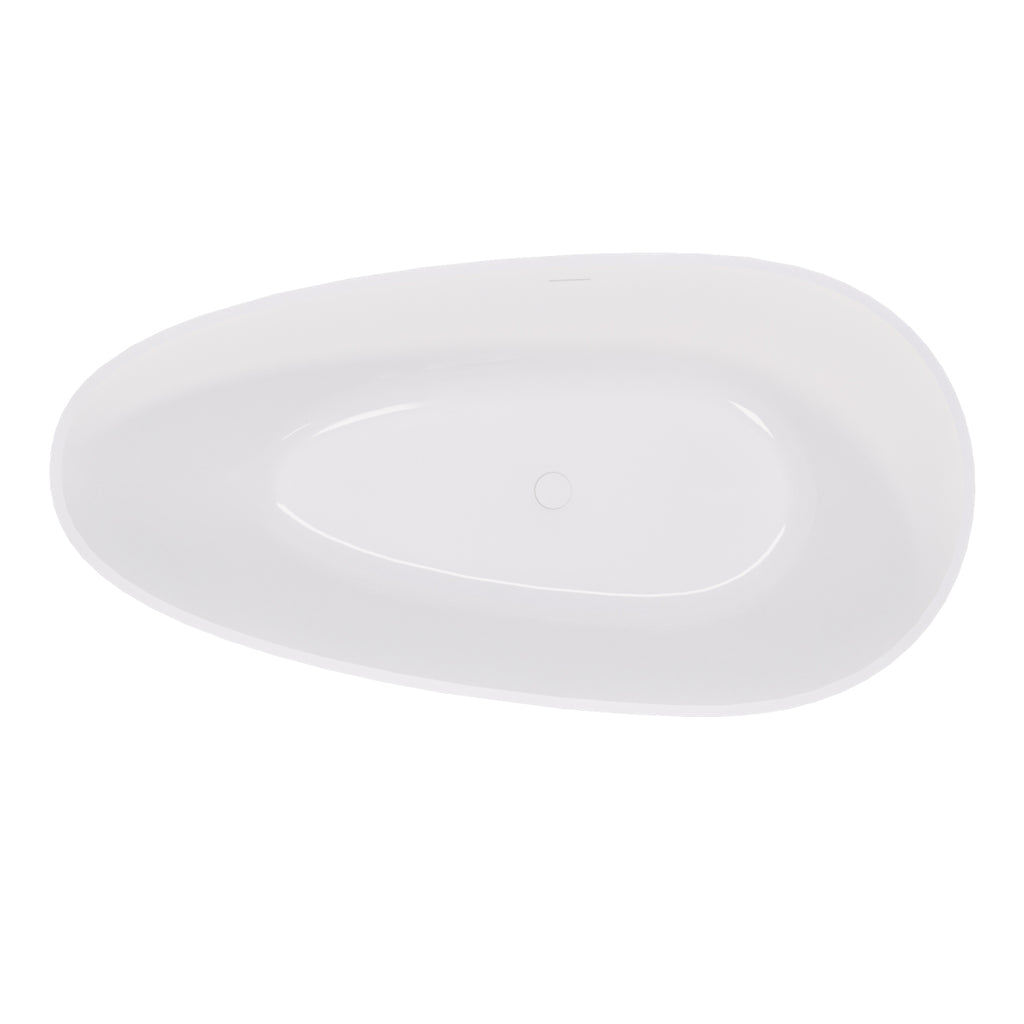 Luxury Stone Resin Soaking Tub