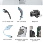 Luxury 2-Person Whirlpool Massage Tub