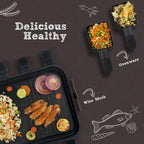 Raclette Electric Griddles Grill for 8 People