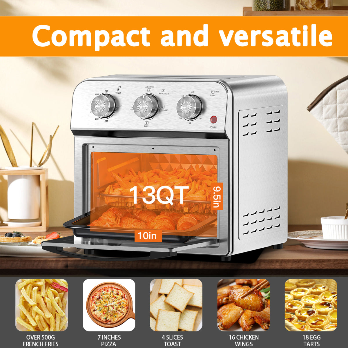 13QT Family Air Fryer Oven