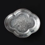 Hasami Ware Toyotsu Handcrafted Gold and Silver Decorated Dessert Plate Gift Set