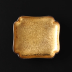 Hasami Ware Toyotsu Handcrafted Gold and Silver Decorated Dessert Plate Gift Set