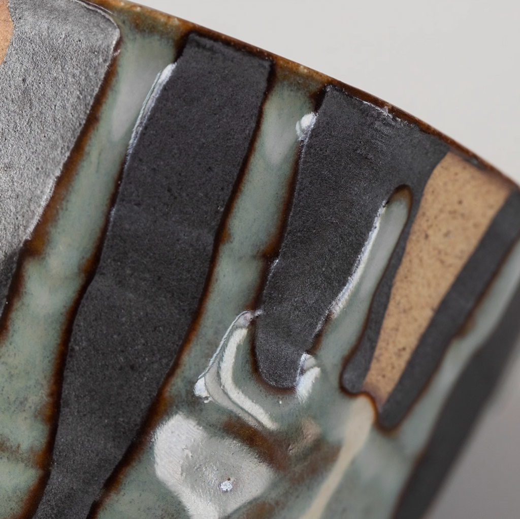 Mino Ware Rustic Ryuun Tokusa Coffee Cup