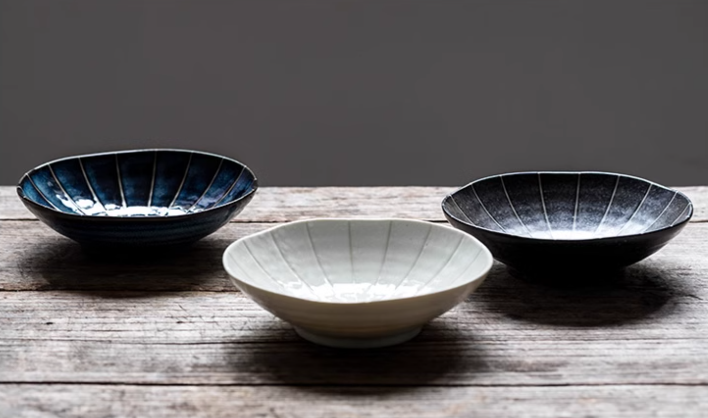 Mino Ware Underglaze Tokusa Plate