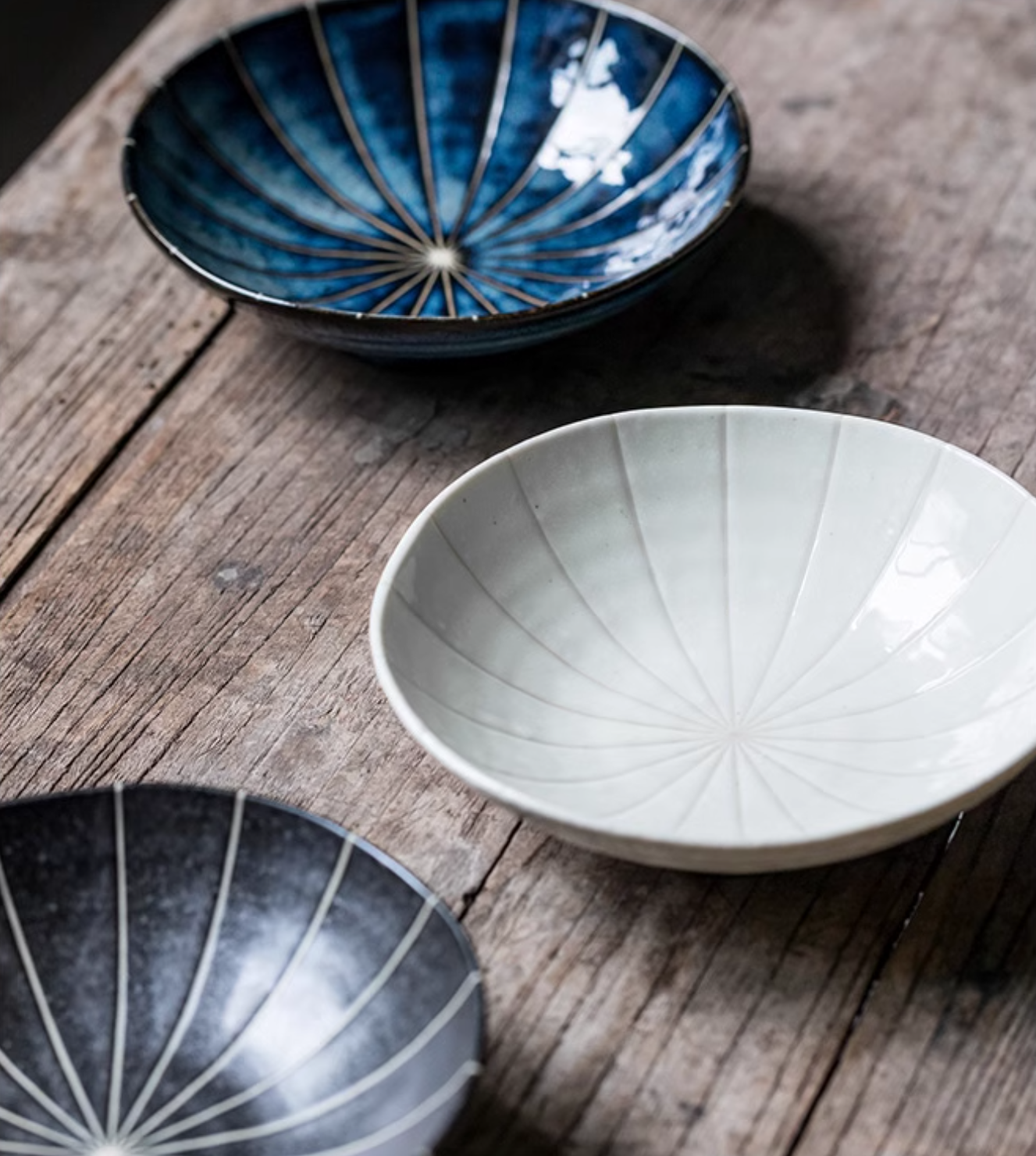 Mino Ware Underglaze Tokusa Plate