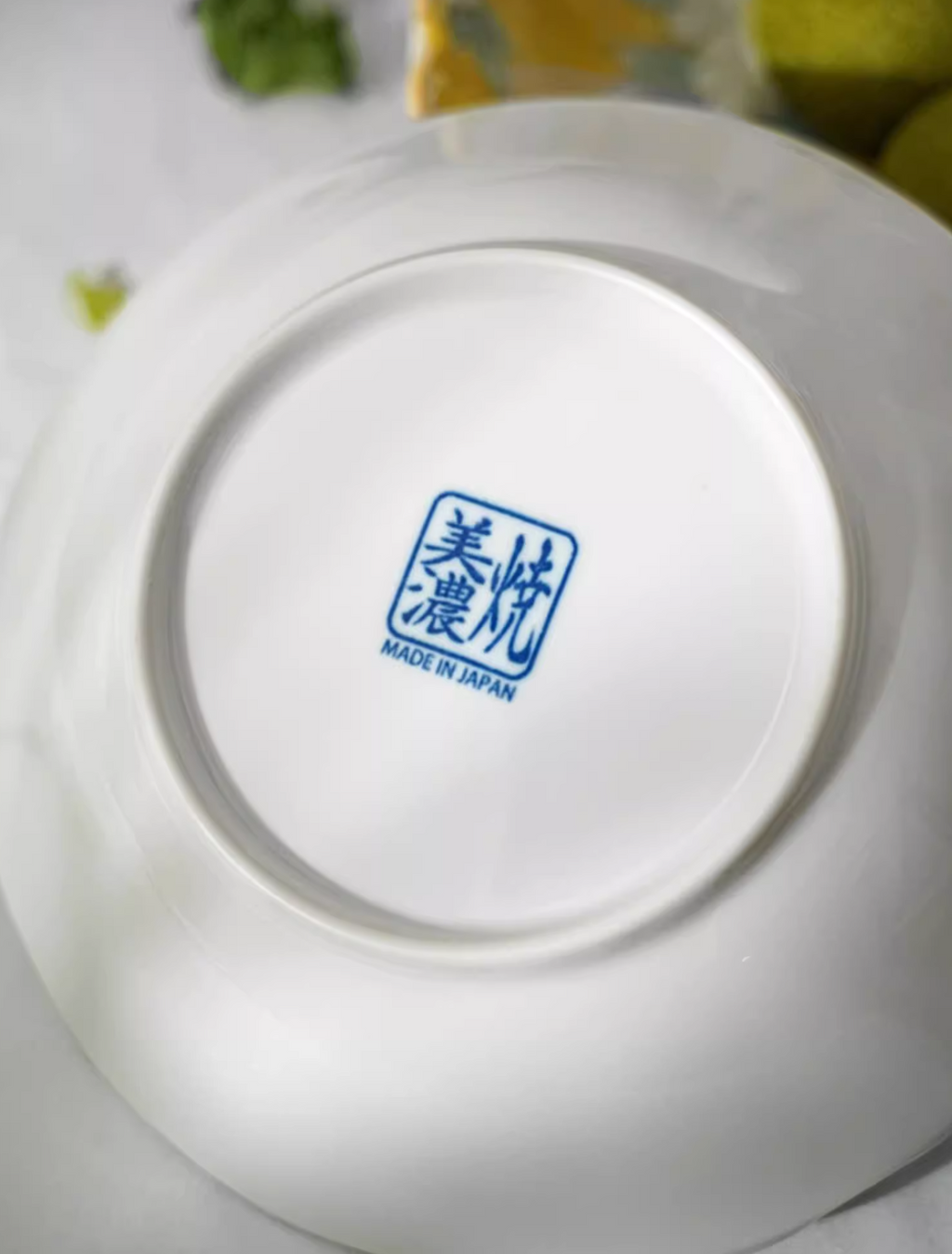 Mino Ware Hibiscus Flower Series Plate Gift Set