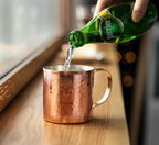 Shimoyama Copper Hammered Pattern Coffee Mug