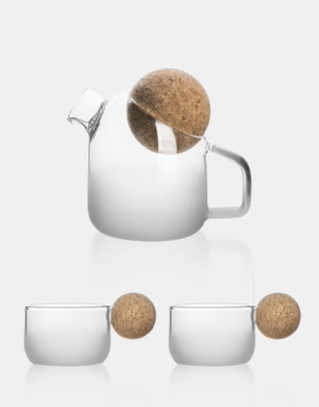 Mokushou Creative Glass Tea Set