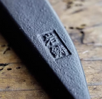 Nambu Tekki Cast Iron Incense Holder – Rock & Leaf Design