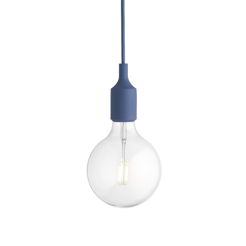 Black / None E27 Pendant Light OPEN BOX