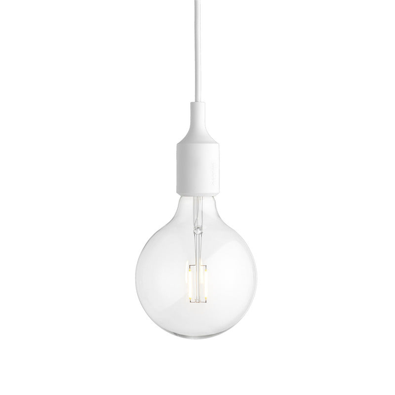 Black / None E27 Pendant Light OPEN BOX