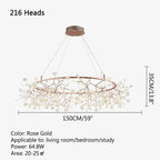 Branch Firefly Chandelier for Living Room