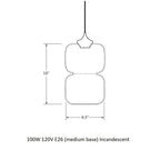 Pinch Prisma Pendant Light