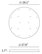 A-Tube Nano Multi-Light Round Pendant Light