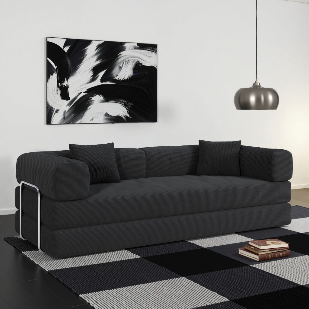 78.8" Modular Sofa, Comfortable Floor Sofa for Living Room
