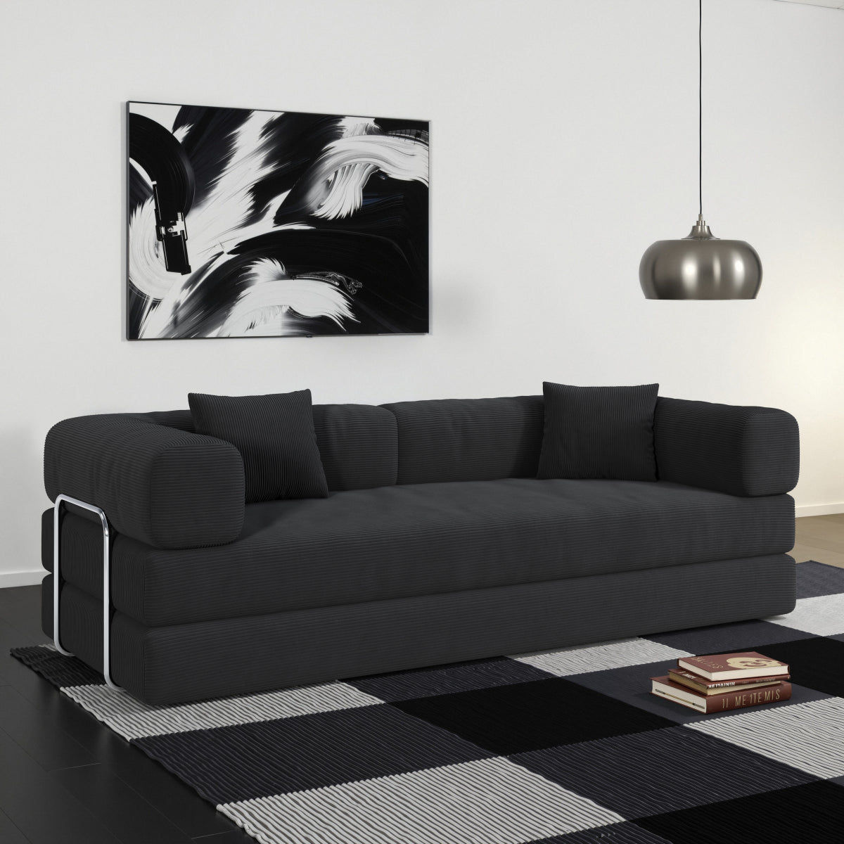 78.8" Modular Sofa, Comfortable Floor Sofa for Living Room