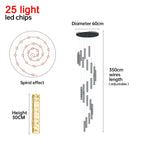 Nordic Crystal LED Chandelier