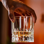 Edo Kiriko Hand-Cut Spearhead Glass