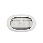 47-inch Sleek Oval Acrylic Tub