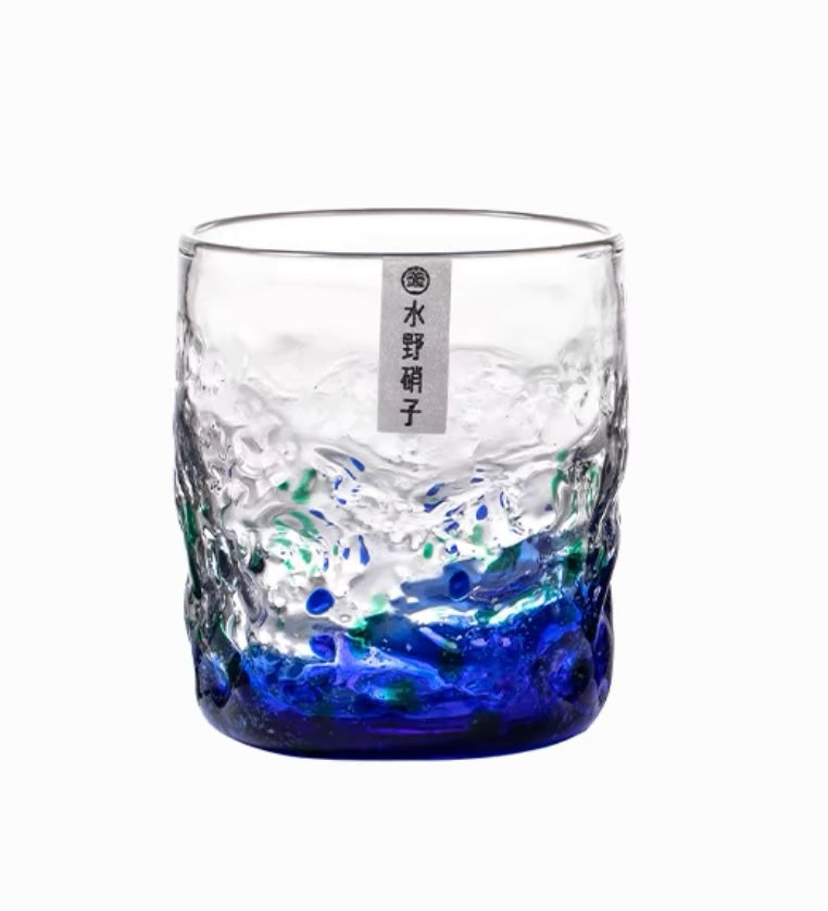 Mizuno Glass Starry Night Glow Whisky Glass