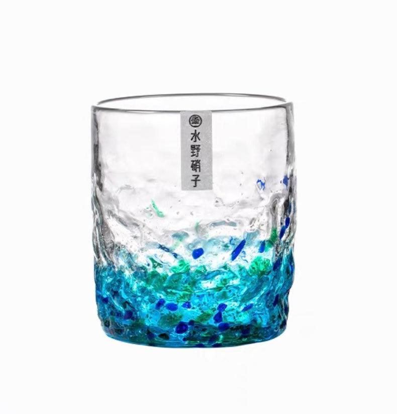 Mizuno Glass Starry Night Glow Whisky Glass