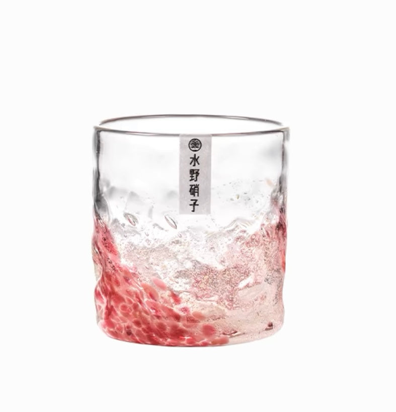 Mizuno Glass Starry Night Glow Whisky Glass