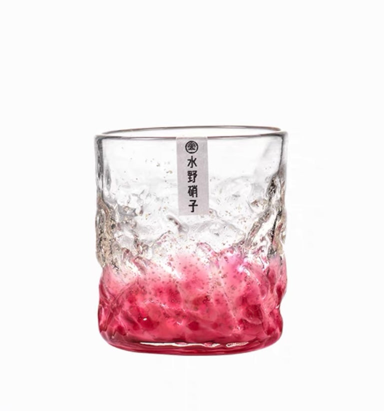 Mizuno Glass Starry Night Glow Whisky Glass