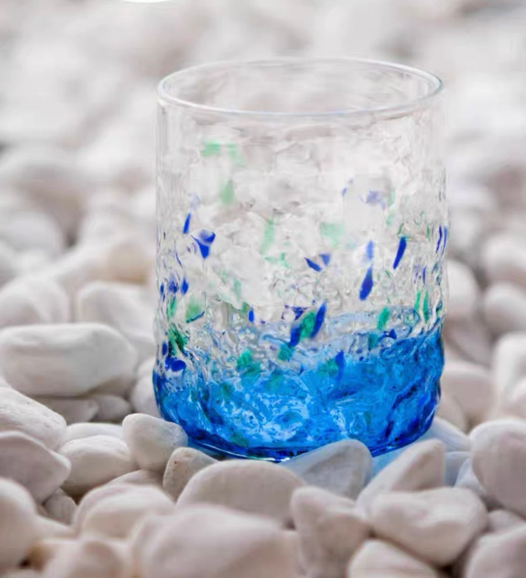 Mizuno Glass Starry Night Glow Whisky Glass