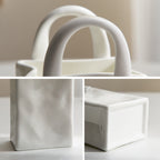 Ceramic Bag Shaped Vase