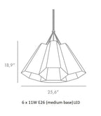 Maya Multi-Light Pendant Light
