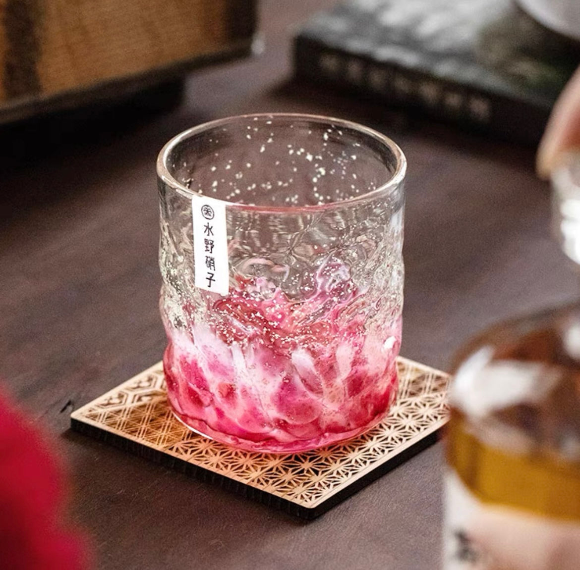 Mizuno Glass Starry Night Glow Whisky Glass