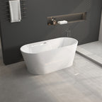 67" Luxury Glossy Freestanding Tub