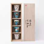 Kutani Ware Traditional Hand-Painted Gongfu Tea Set – Gift Box Edition