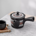 Tokoname Ware Hand-Carved Misty Rain Teapot