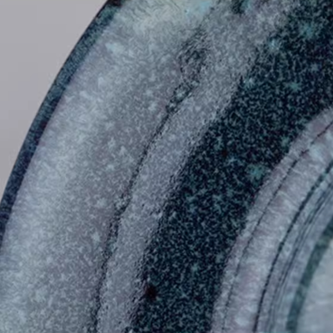 ALANIZ HD Series Handcrafted Peacock Straw Hat Plate