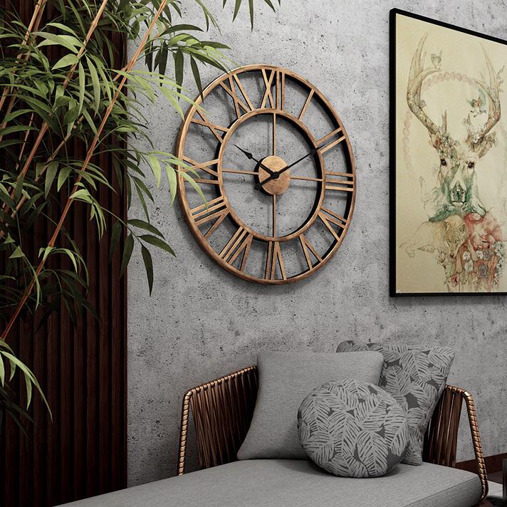 Retro Roman Wall Clock