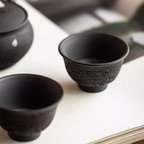 Tokoname Ware Sakura-Mai Red Clay Teapot Set