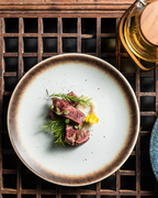 Neo Toji Vintage Underglaze Flat Plate