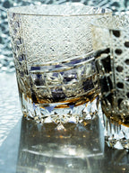 Edo Kiriko Hand-Carved Ryumoku Glass